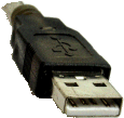 USB2-A male connector