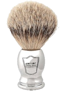 Parker chrome badger shave brush