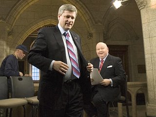 Stephen Harper courts gay vote with simulated male pregnancy