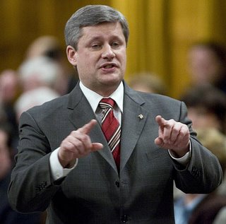 Stephen Harper demonstrates Afghan POW interrogation techniques