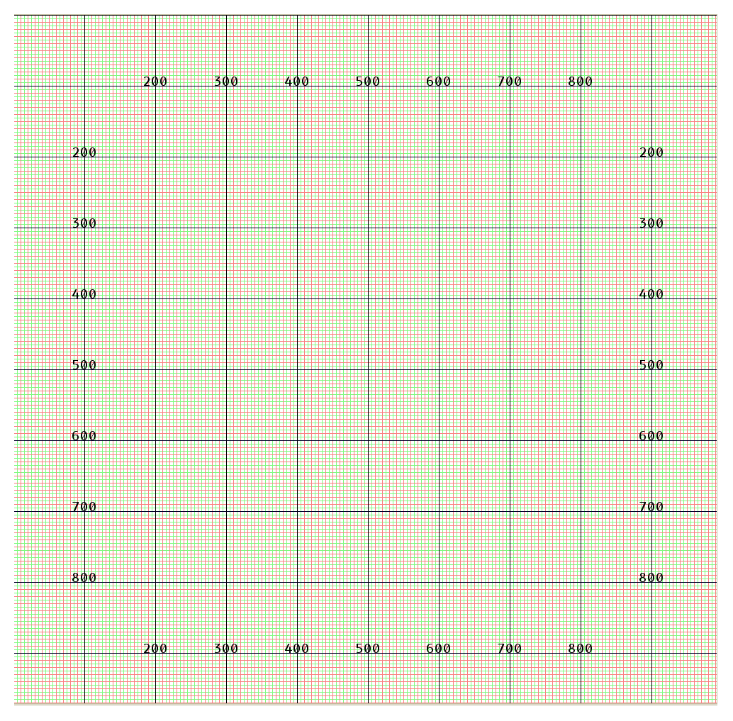 pixel grid ruler