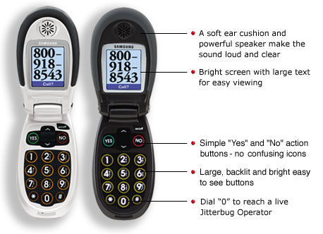 Jitterbug cellphone