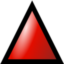 red triangle