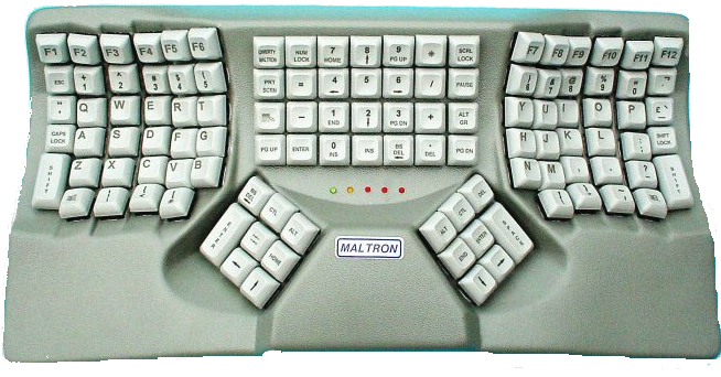 Maltron keyboard