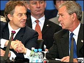 Blair and Bush