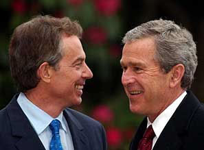 Blair and Bush