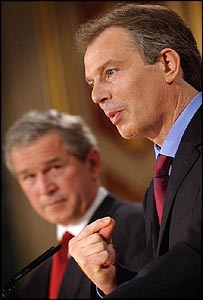 Blair and Bush