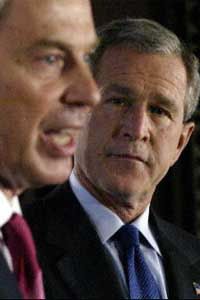 Blair and Bush