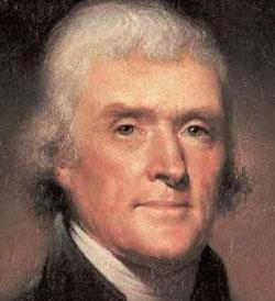 Thomas Jefferson, US president